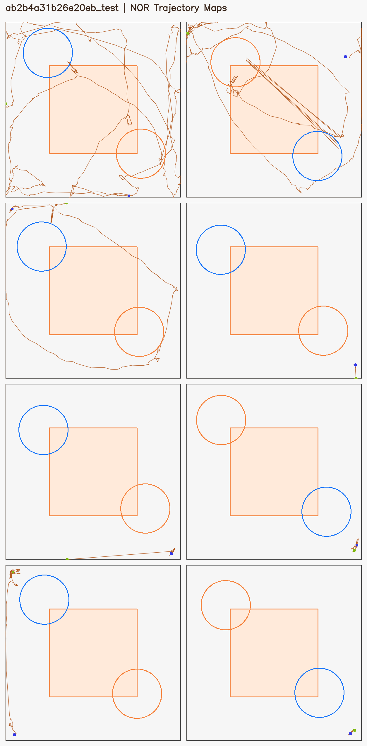 NOR trackmap